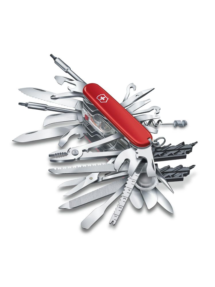 Victorinox Champ XXL Swiss Army Knife 91 mm - Red-image-19