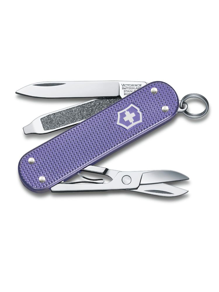 Victorinox Classic SD Alox Pocket Knife 58 mm - Electric Lavender-picture-34