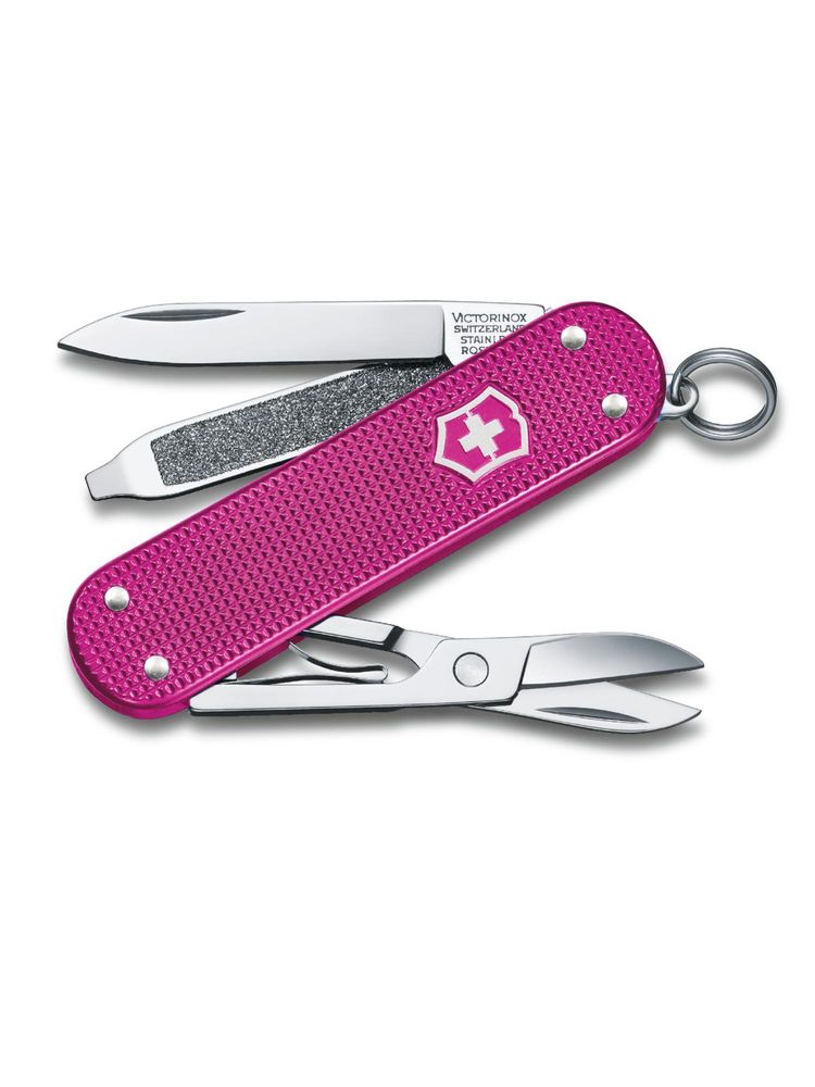 Victorinox Classic SD Alox Pocket Knife 58 mm - Flamingo Party-image-10