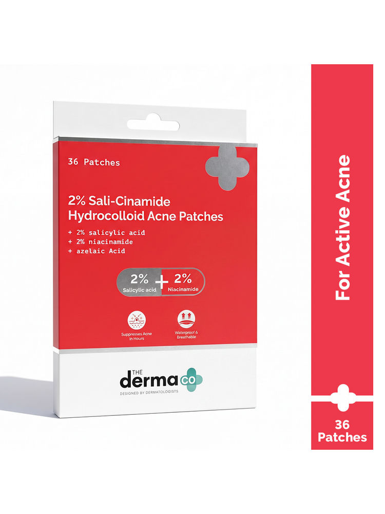 The Derma Co 2% Sali-Cinamide Hydrocolloid Acne Patches-picture-20