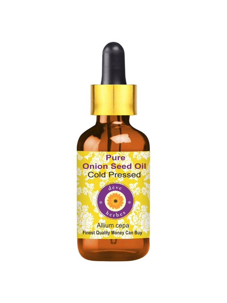 Deve Herbes Pure Onion Seed Oil (Allium cepa) - Strengthen Hair, Reduces Hair Fall & Nourishes Scalp-picture-13