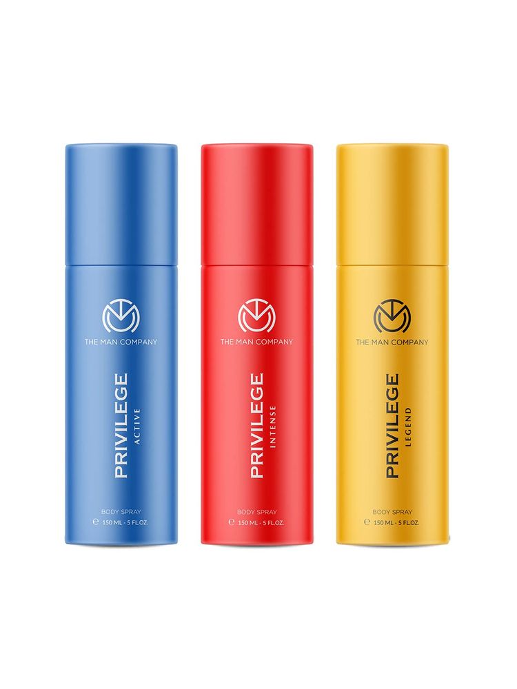 The Man Company Privilege Deodorants For Men - Active, Legend & Intense-picture-17