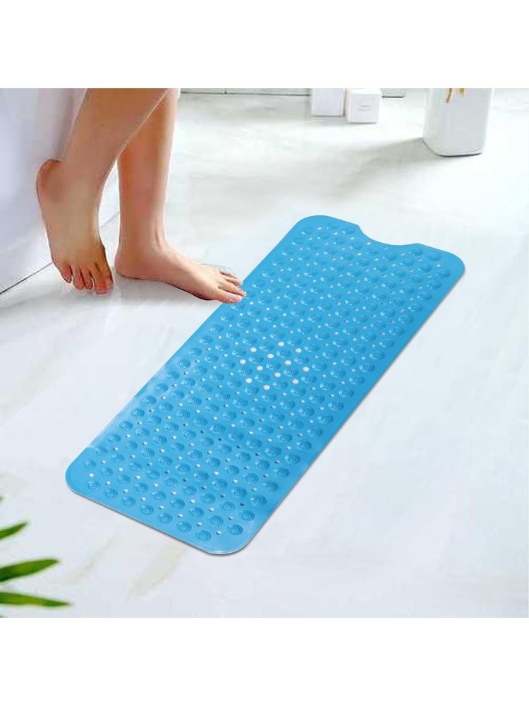 Kuber Industries Bath Mat | PVC Bathroom Mat | Shower Bath Mat | M-YSD-40B | Dark Blue-picture-11