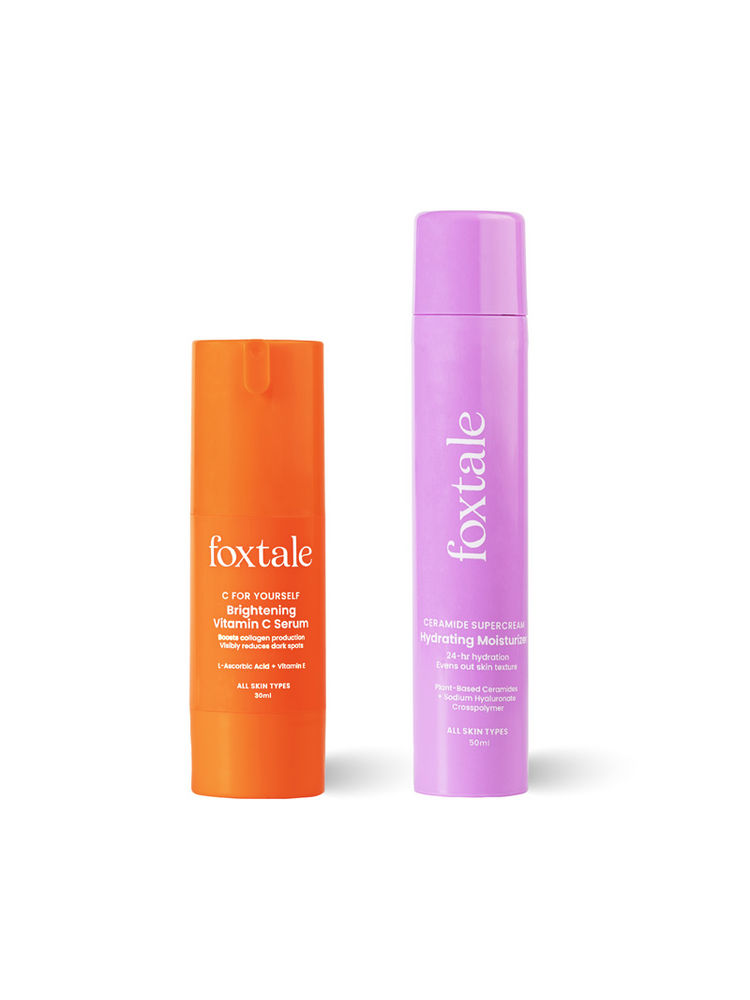 Foxtale Vitamin C Serum & Moisturizer Combo