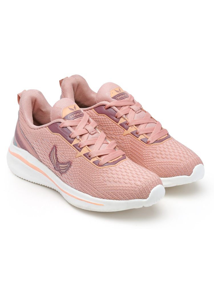 BERSACHE Women Premium Sports Peach Running Shoes-image-48