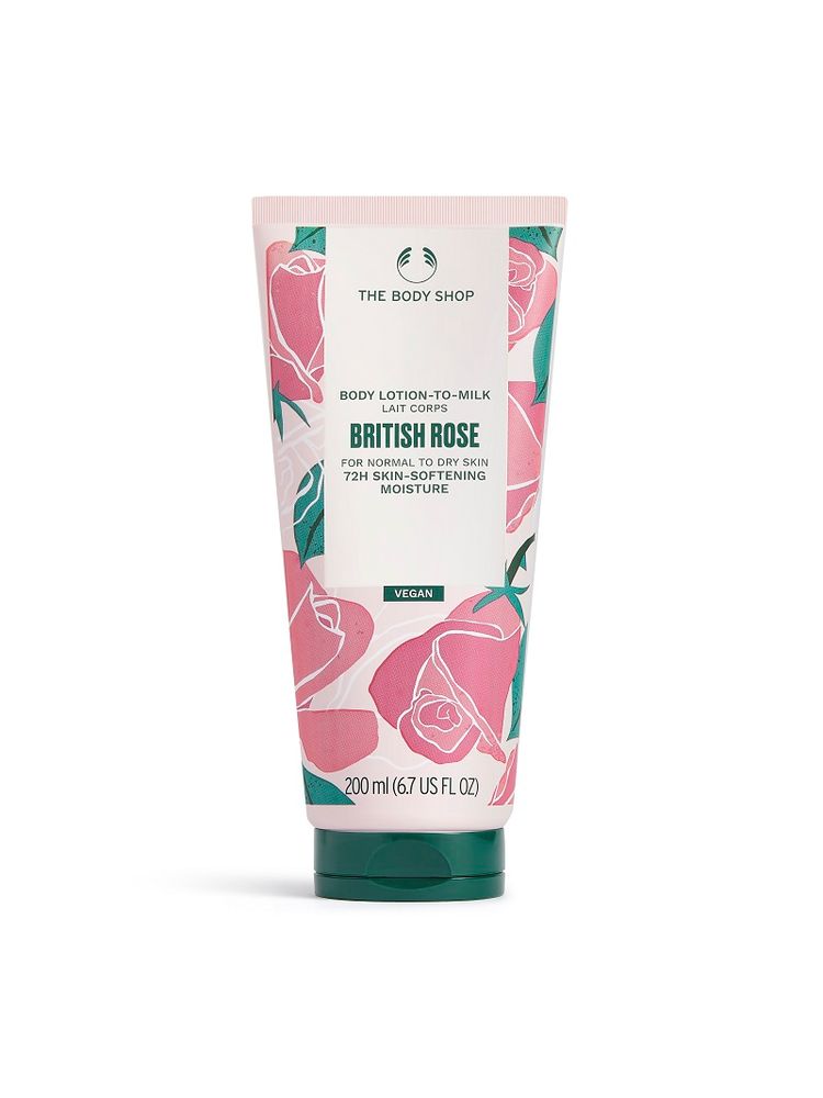 The Body Shop British Rose Lotion-To-Milk 200Ml-picture-11