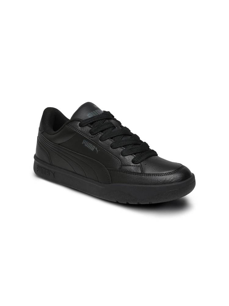 Puma Unisex Black Park LT Skate-Inspired Sneakers
