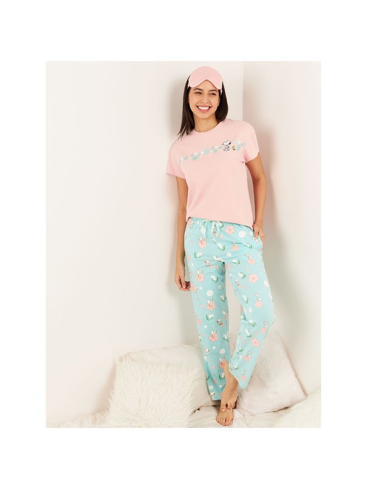 Sweet Dreams Snoopy Dreams Pyjama & T-Shirt (Set of 2)-image-6