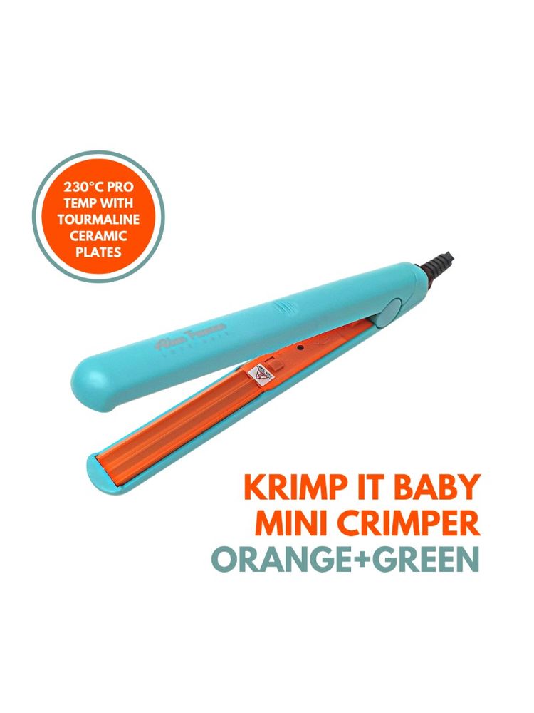 Alan Truman Krimp It Baby Mini Crimper - Orange & Green-image-33