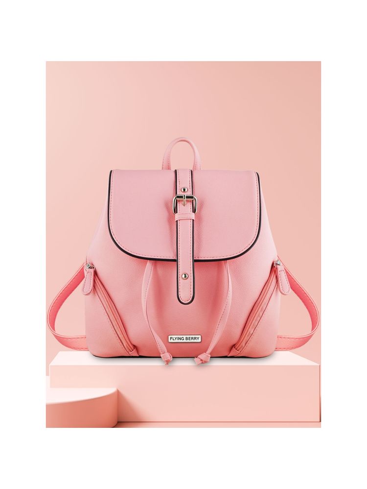 FLYING BERRY Womens Pink Backpack-picture-13