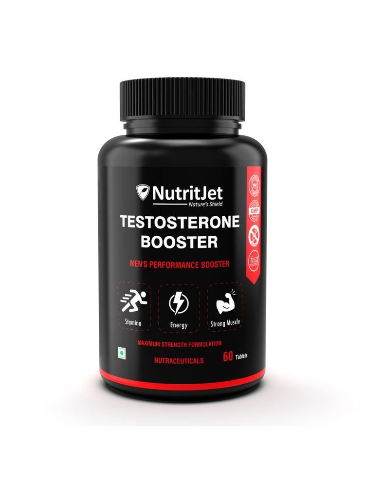 NutritJet Testosterone Booster Tablets-image-0