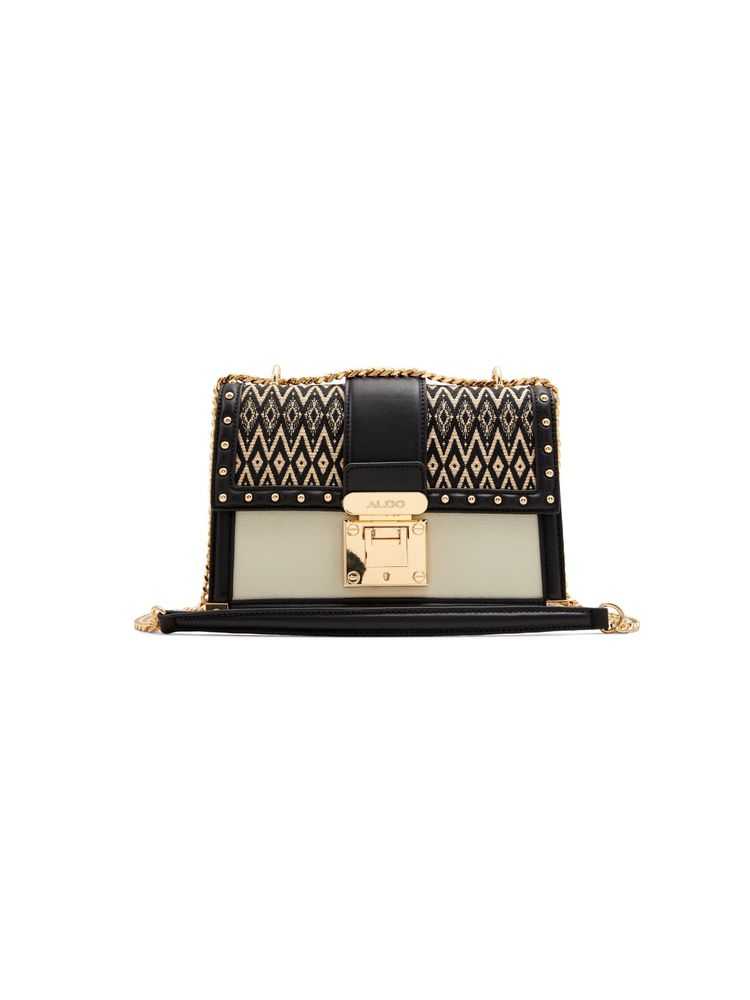 Aldo Alanderiel Women Black Sling Bag-picture-11