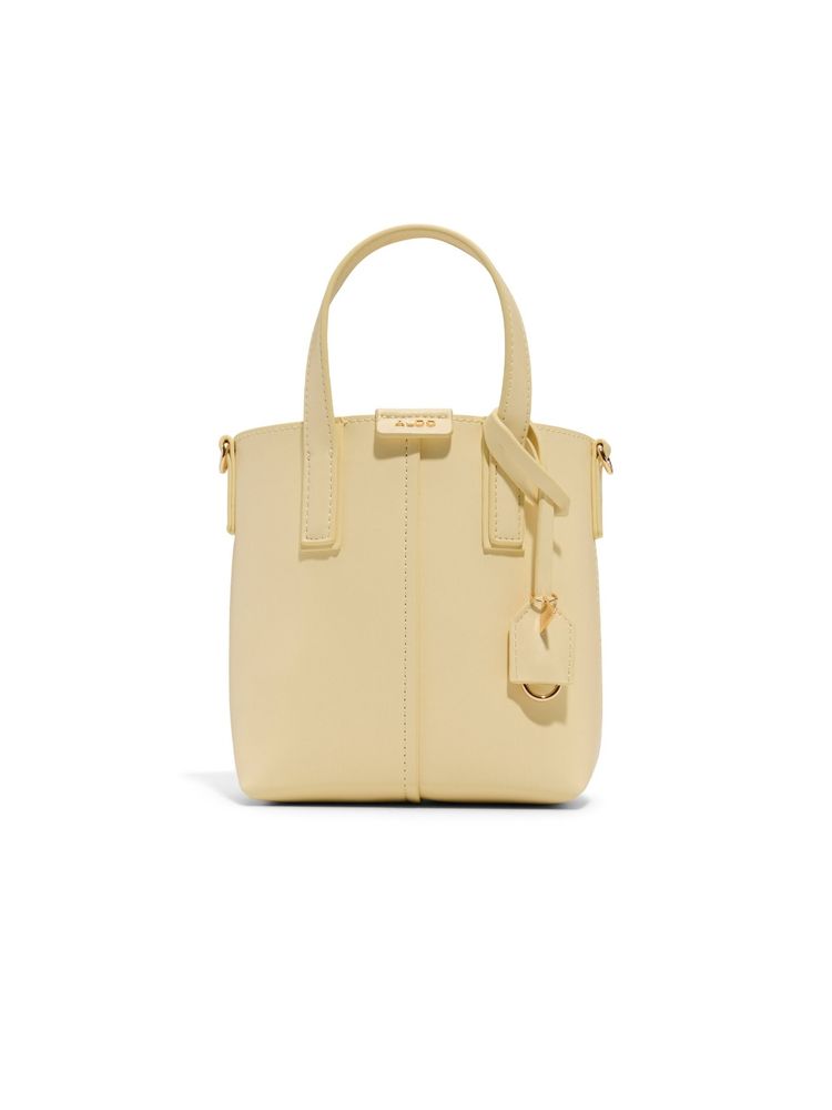 Aldo Amelina Women Yellow Satchel Bag-image-31