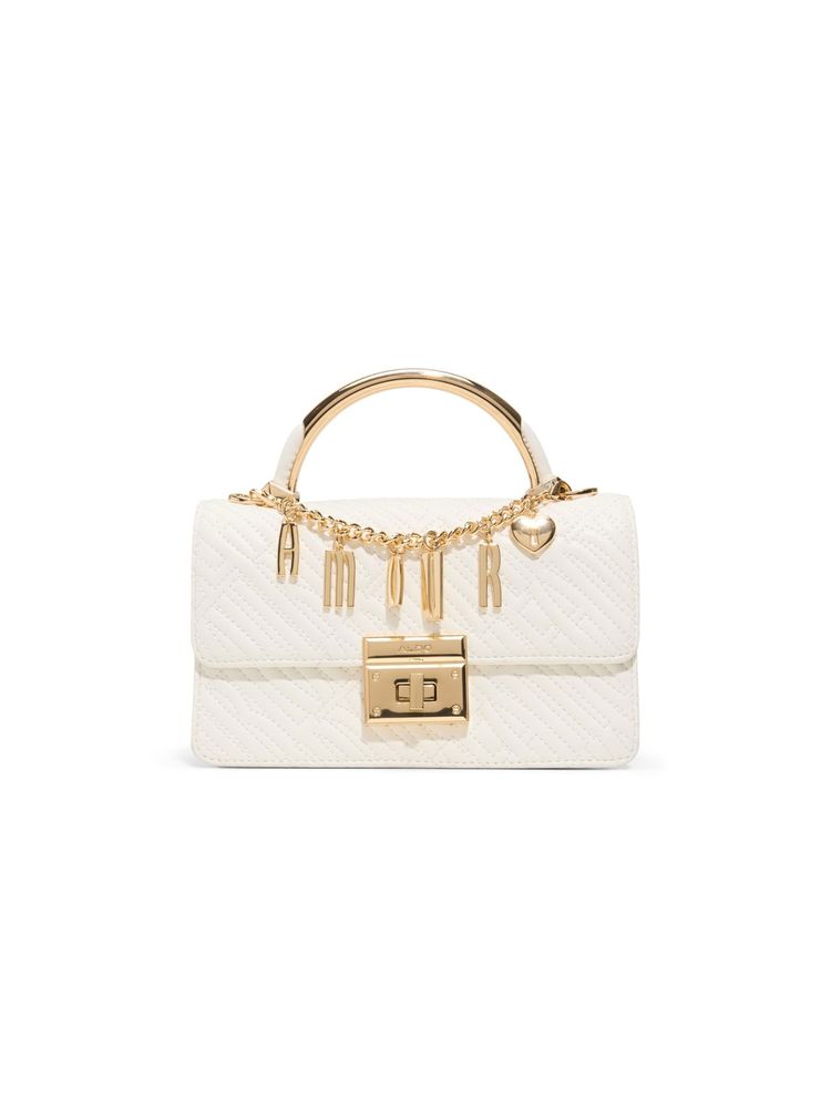 Aldo Amenda Women White Sling Bag