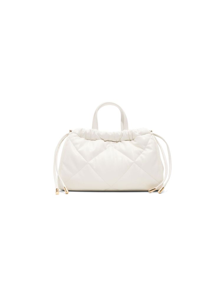 Aldo Averia Women White Satchel Bag with Detachable Strap-picture-11