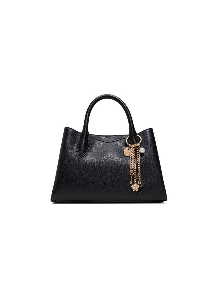 Aldo Carimma Women Black Satchel with Detachable Strap-picture-26