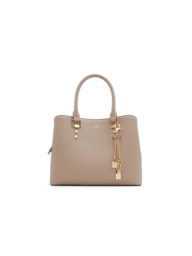 Aldo LEGOIRII Women Beige Satchel Bag with Detachable Strap-picture-13