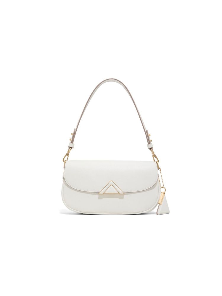 Aldo LUXESHOULDER Women White Shoulder Bag with Detachable Strap-picture-16