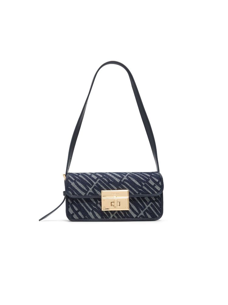 Aldo MERIMBAH Women Navy Blue Shoulder Bag-image-8