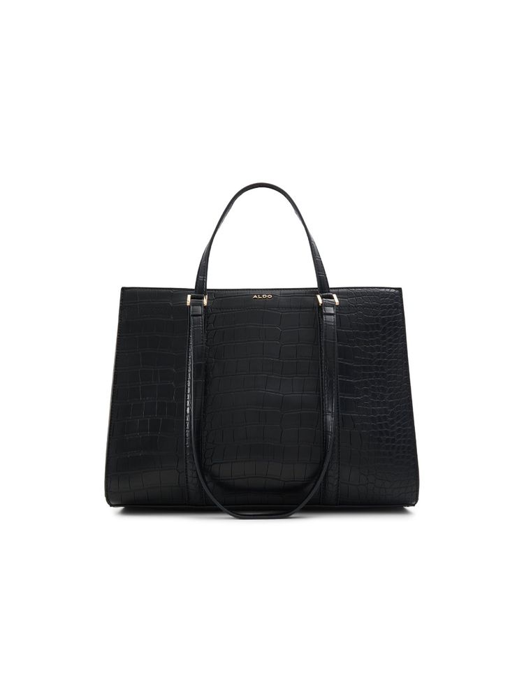 Aldo NINETOFIVE Women Black Tote Bag-image-8