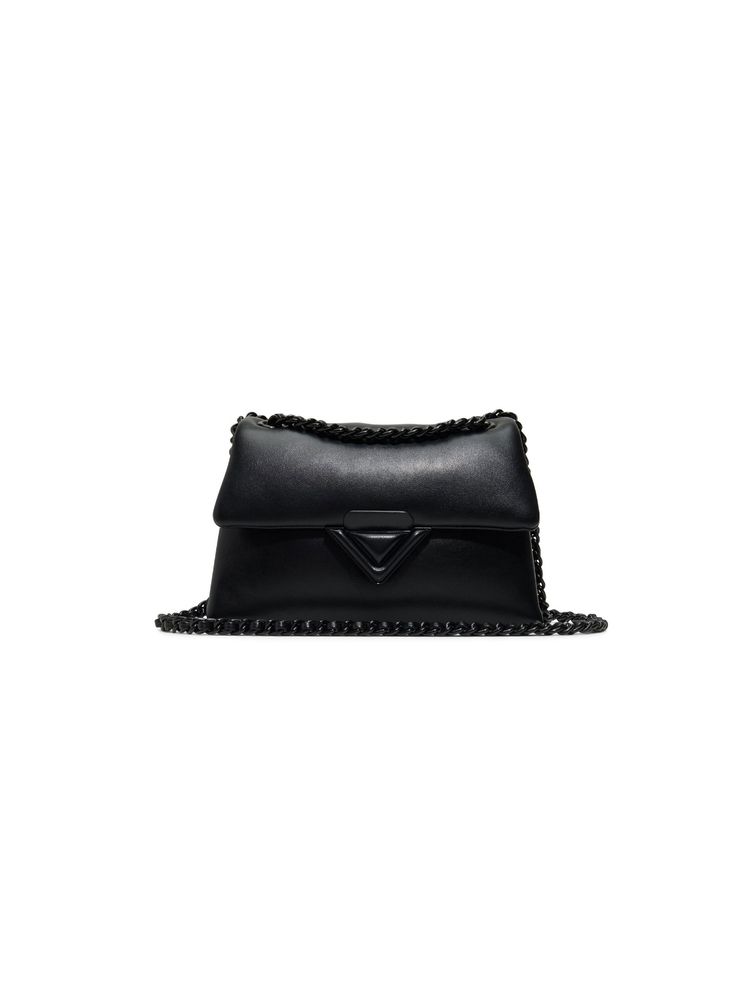 Aldo SOFTPUFF Women Black Sling Bag-picture-15