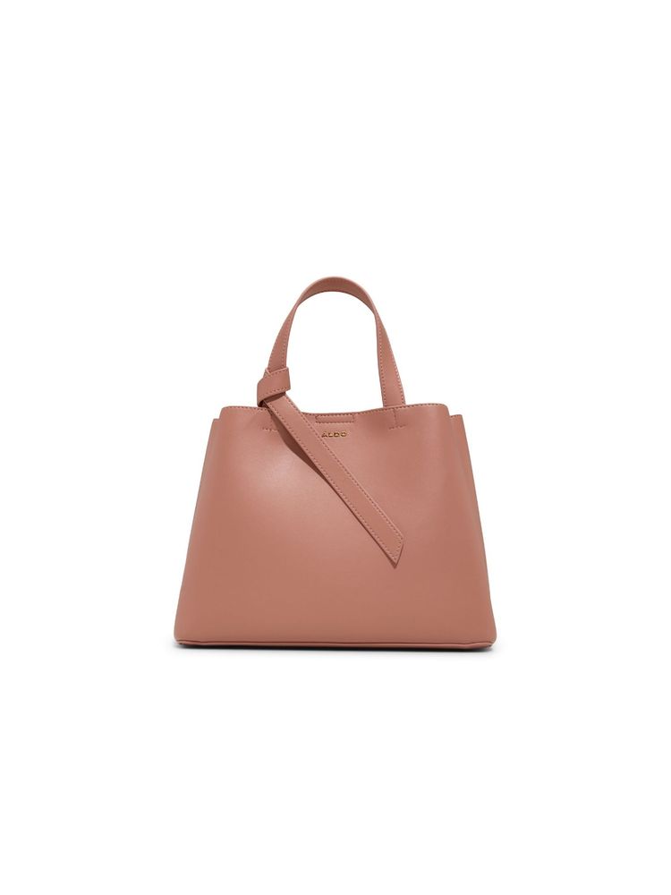 Aldo ZARIA Women Peach Satchel Bag with Detachable Strap-picture-26