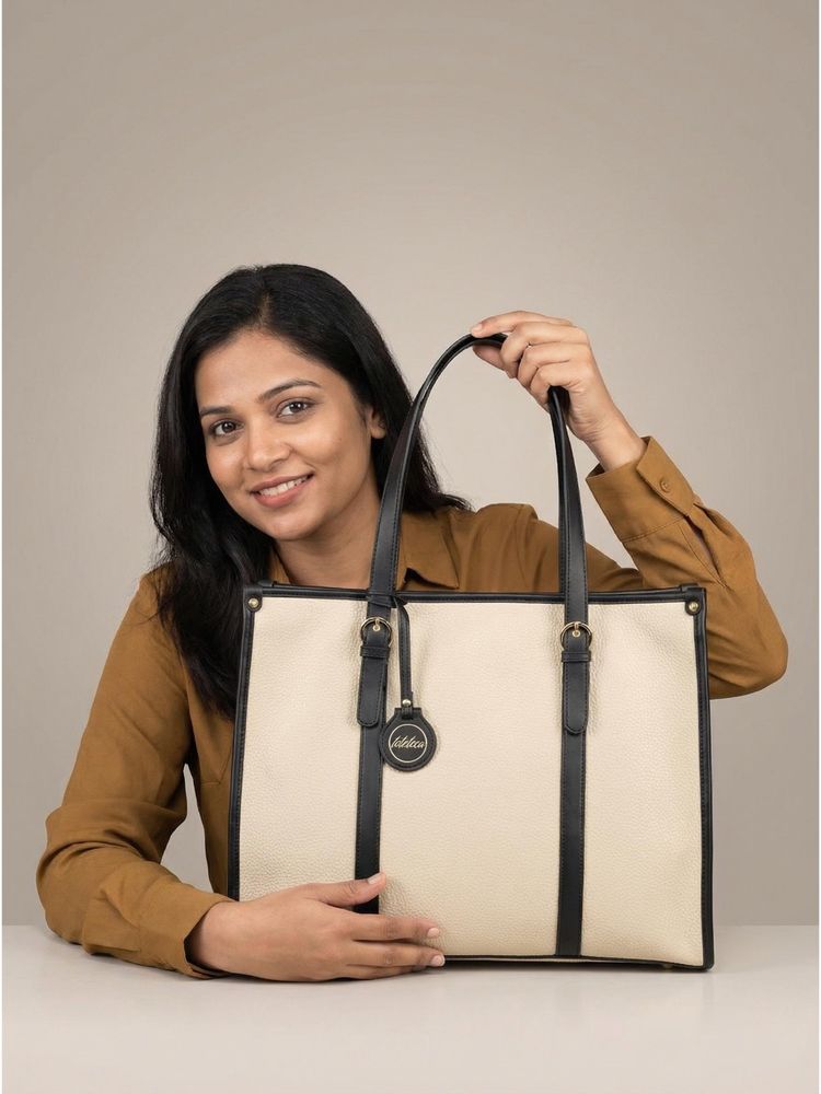 Toteteca Office Off White Shoulder Bag-picture-11