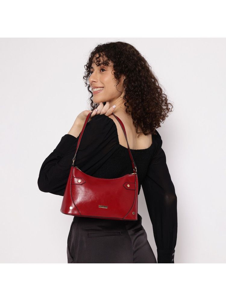 fastrack accessories Fastrack Maroon Shoulder Bag for Women-picture-22