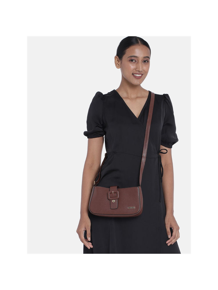 fastrack accessories Fastrack Brown Women Sling Bag-picture-32