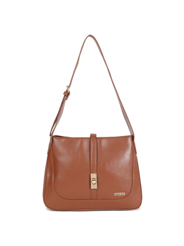 fastrack accessories Fastrack Tan Solid Shoulder Bag-picture-33