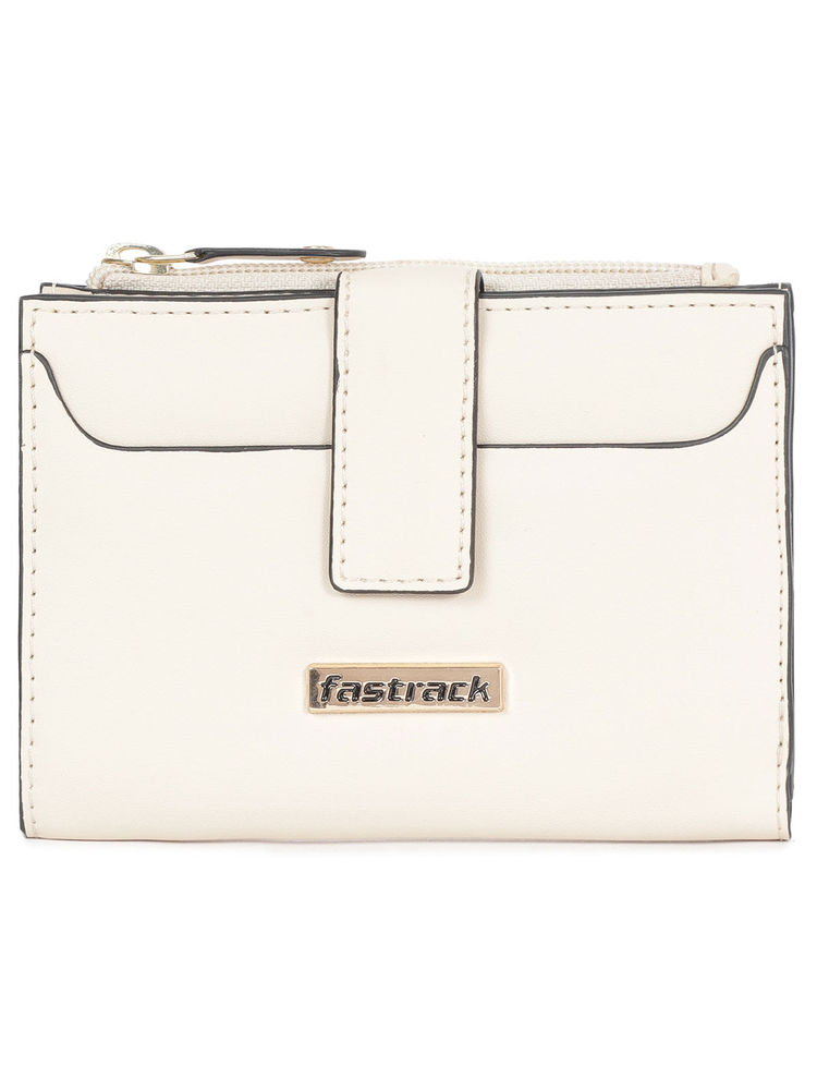 fastrack accessories Fastrack Beige Solid Wallet-picture-27