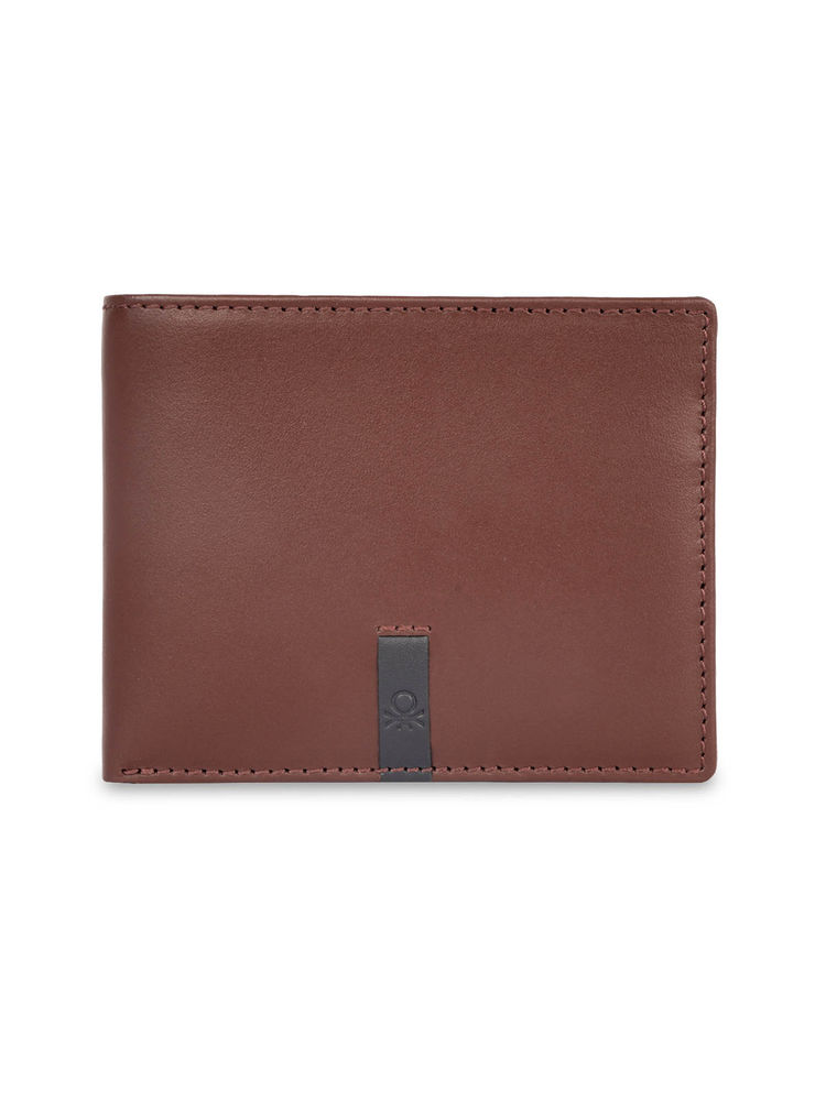 united colors of benetton fashion United Colors of Benetton Men Rfid Protected Derwent Global Coin Wallet - Brown-picture-25