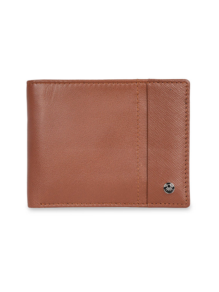 united colors of benetton fashion United Colors of Benetton Men Rfid Protected Asbetos Passcase Wallet - Tan-picture-13