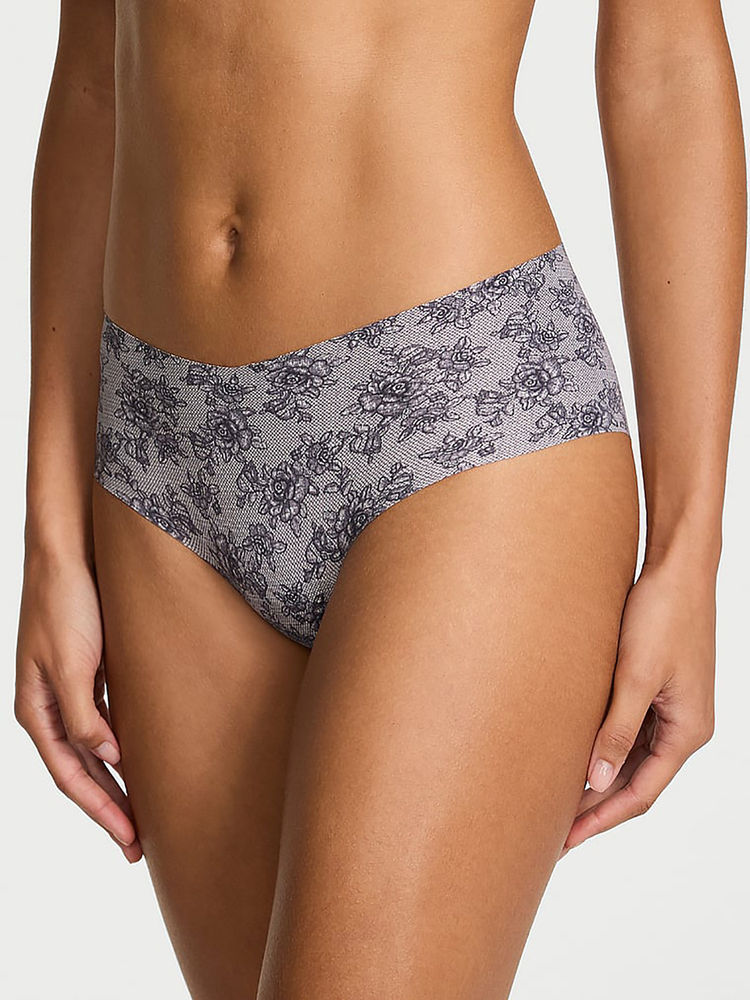 victoria's secret intimates Victoria's Secret Grey Printed Polyamide Regular Brief-picture-40