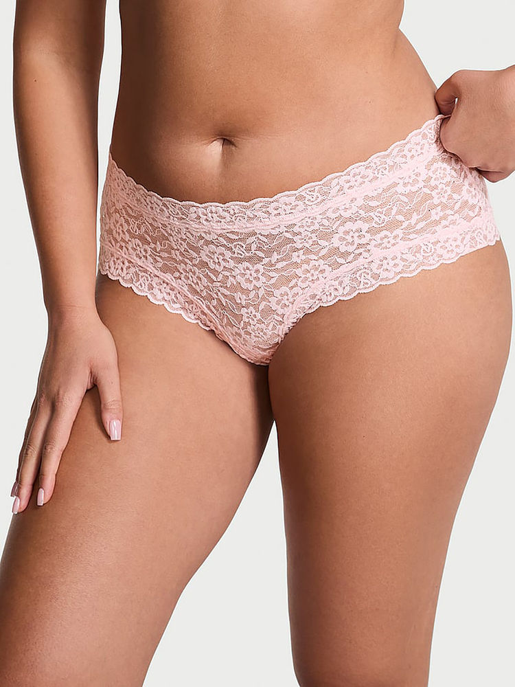 victoria's secret intimates Victoria's Secret Pink Self Design Polyamide Regular Brief-picture-17