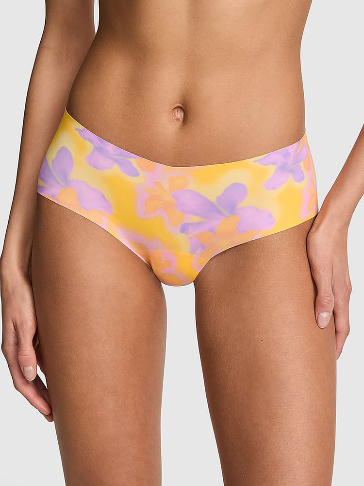 victoria's secret intimates Victoria's Secret Yellow Printed Polyamide Regular Brief-picture-14