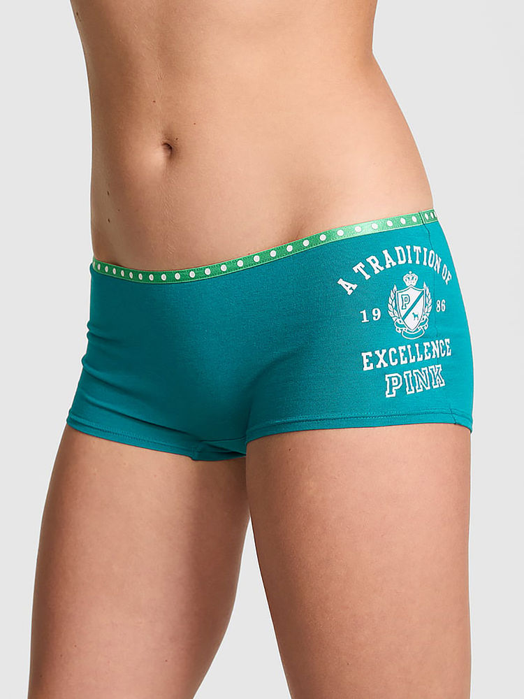 victoria's secret intimates Victoria's Secret Green Printed Cotton Blend Regular Boyshorts-picture-13