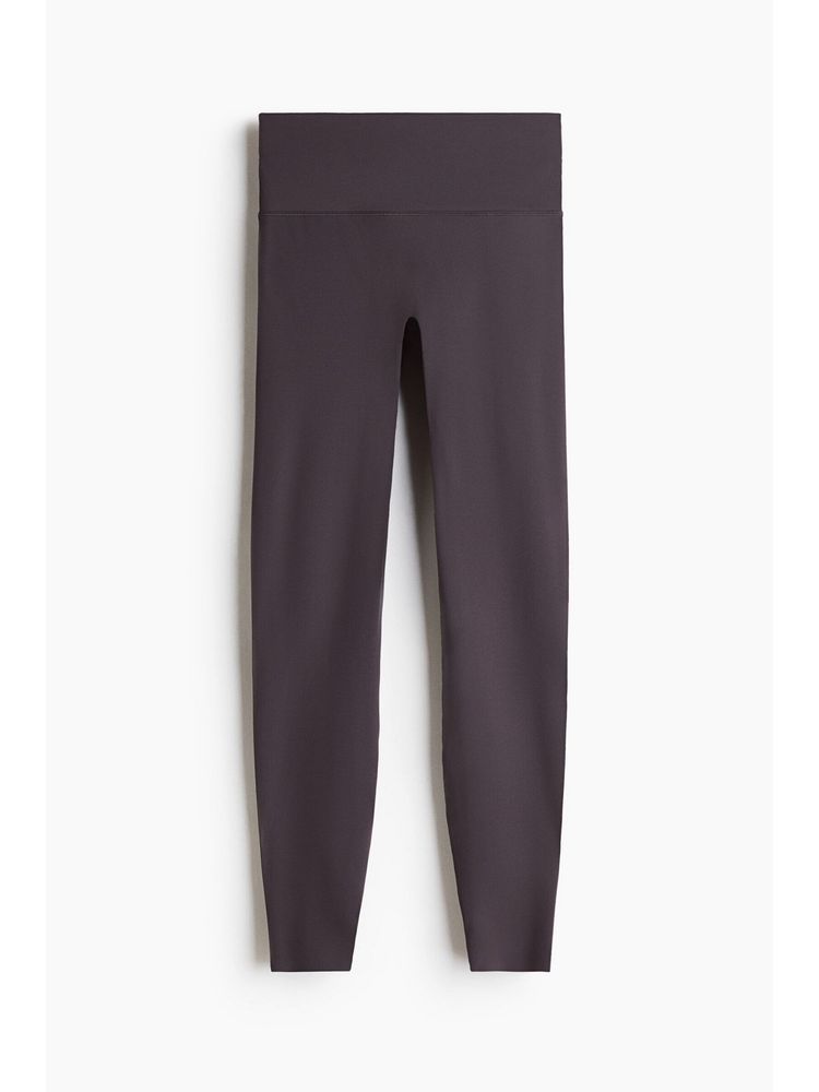 H&M Women Brown Sculptmove High-Waisted Leggings-picture-23