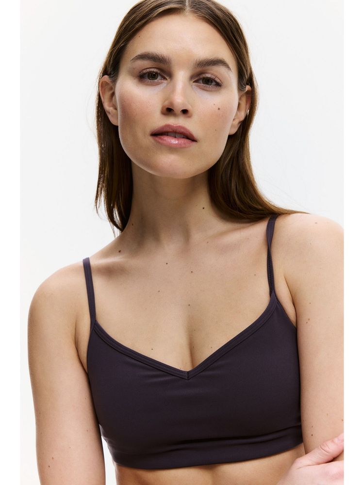 H&M Women Purple Medium Support Sports Bra With Softmove-picture-26