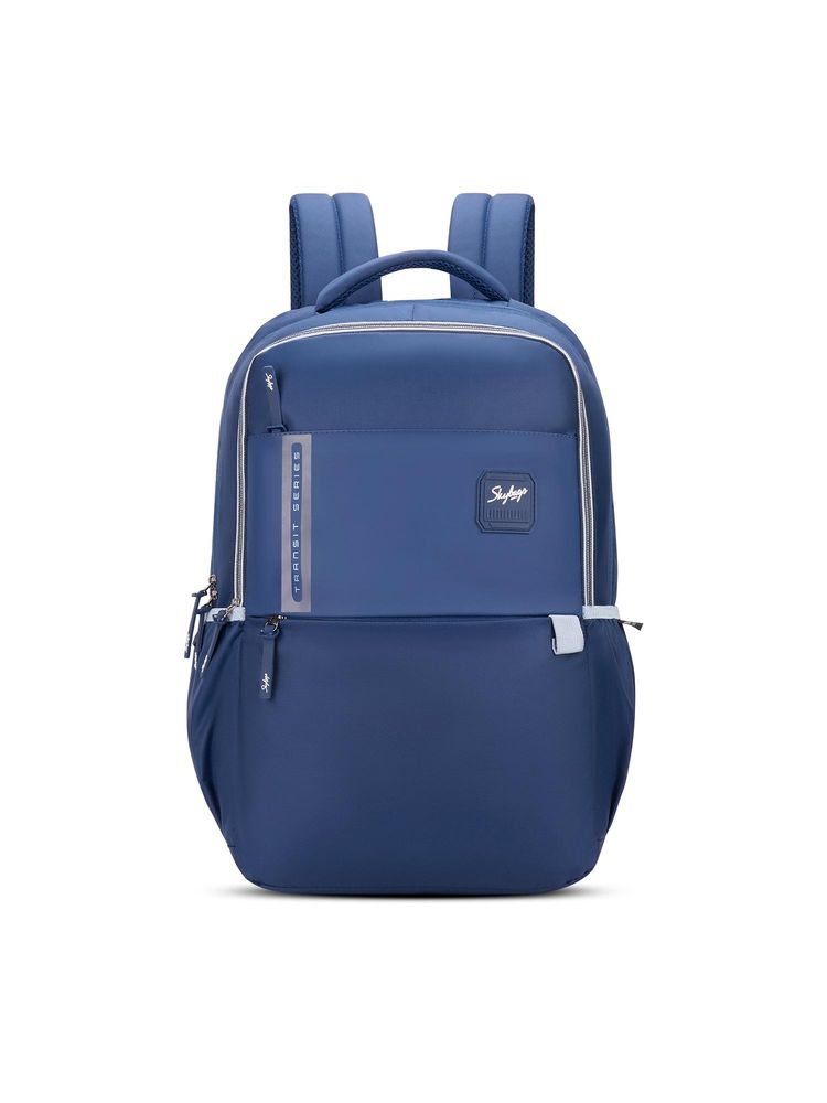 Skybags Unisex Transit Blue 17 Inch Compatible Laptop Backpack-picture-23