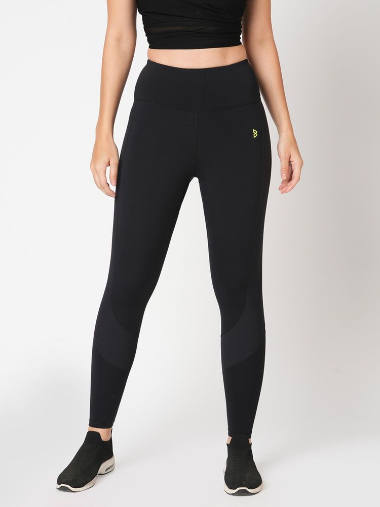 BODD ACTIVE Black+Ribbed Core Tights-picture-25