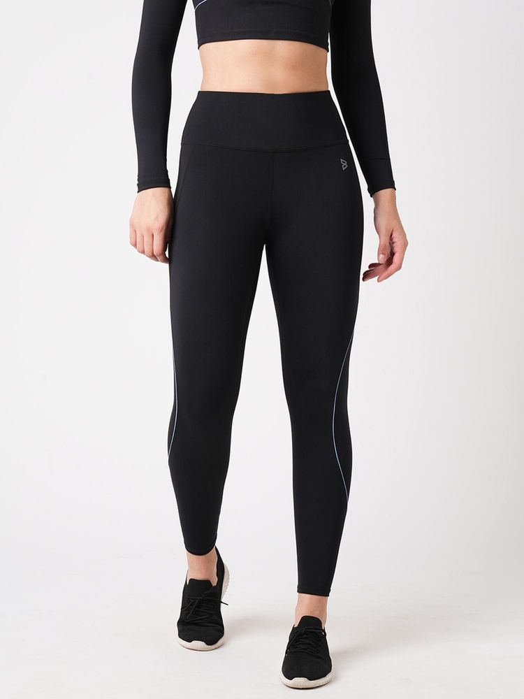 BODD ACTIVE Black and Blue Endurance Tights-picture-12