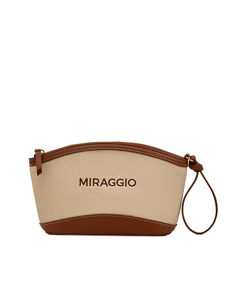 MIRAGGIO Soho Travel & Utility Pouch - Beige (S)-image-25