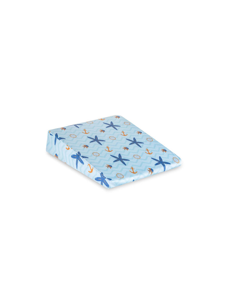 The White Willow Baby Half Crib Wedge Pillow Blue-image-21