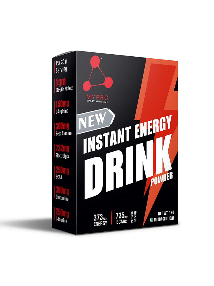 MYPRO SPORT NUTRITION New Instant Energy Drink Powder - For Men& Women Blue Raspberry-image-34