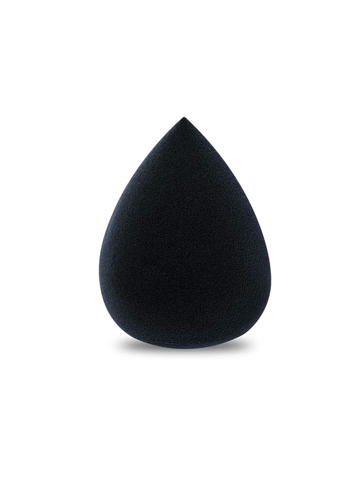 Bronson Professional Black Tear Drop Super Soft Microfiber Beauty Blender Sponge, Applicator, Puffs