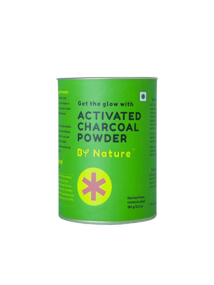 by nature activated charcoal fine powder