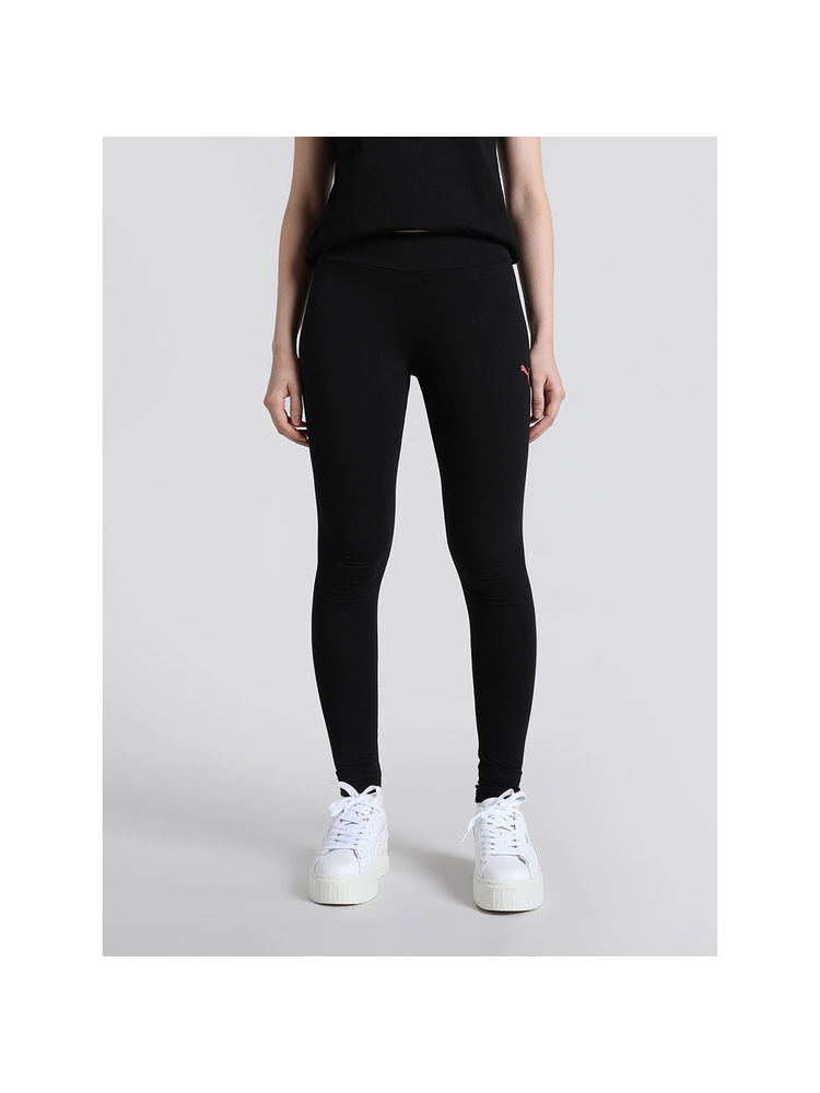 Puma Ankle Length Cotton Blended Black Tights-picture-18