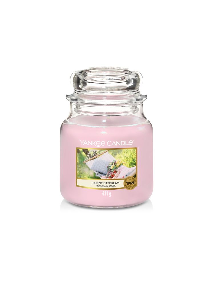Yankee Candle Original Medium Jar Scented Candle - Sunny Daydream-image-17