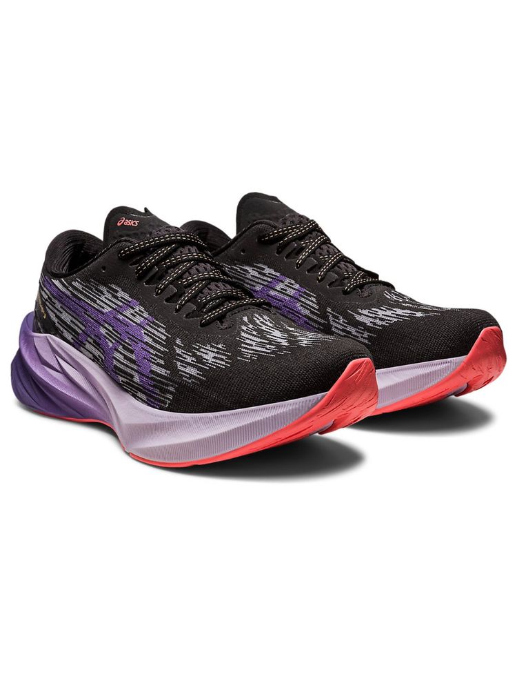 ASICS Novablast 3 Black Womens Standard Width Running Shoes-picture-35